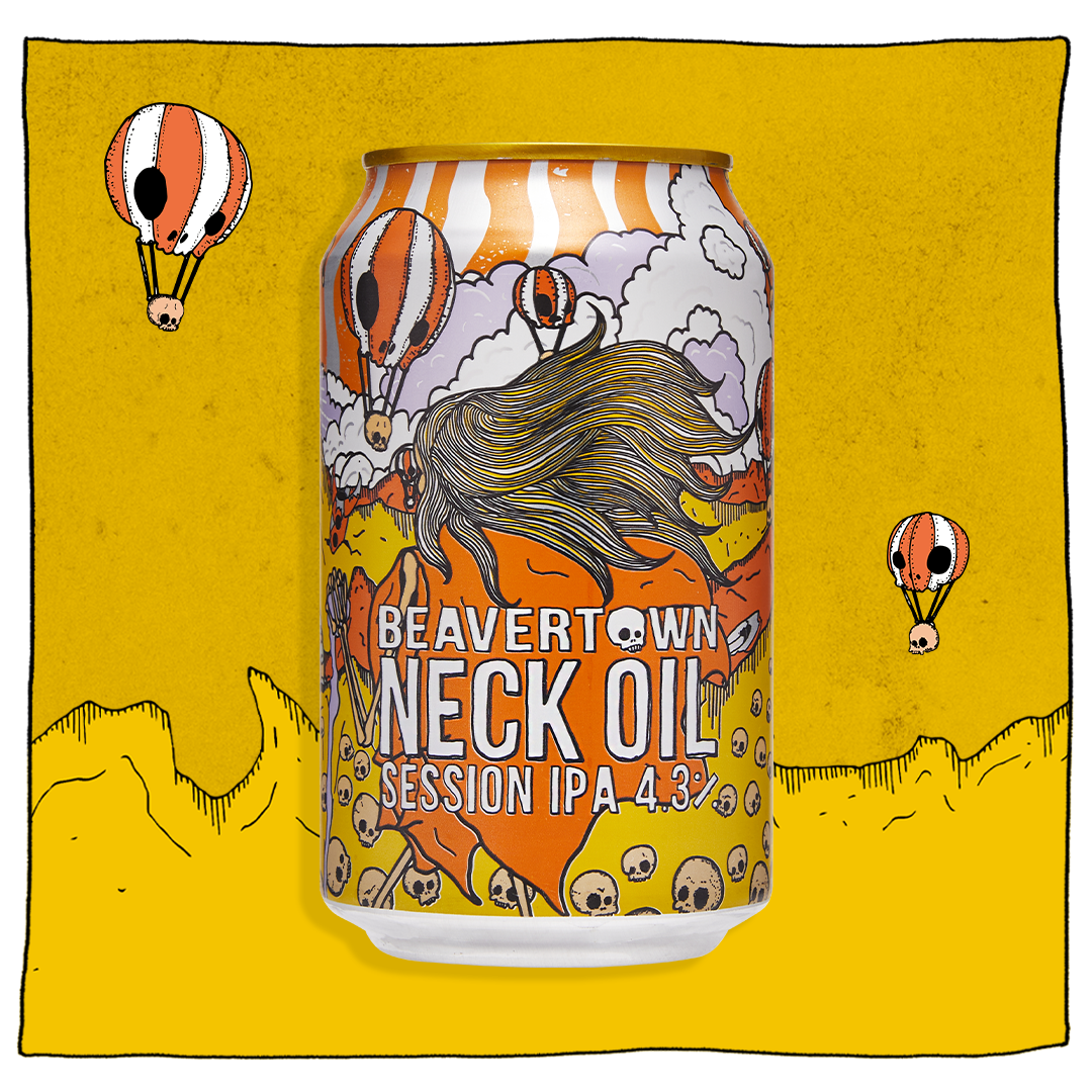 Beavertown Neck Oil can